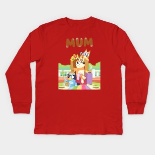 Mum Kids Long Sleeve T-Shirt